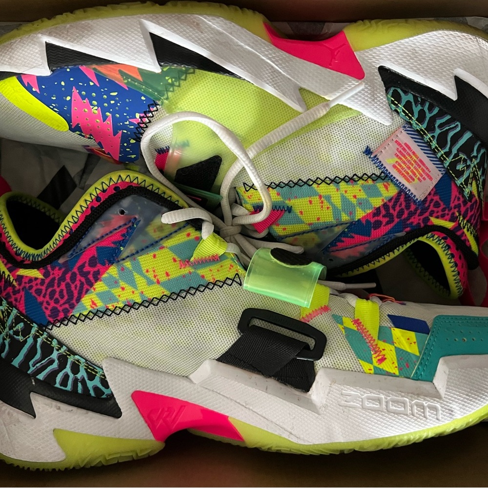 Nike Jordan Why Not Zero white black pink